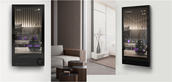 ‘AI 홈에이전트 월패드. [사진=HDC현대산업개발]