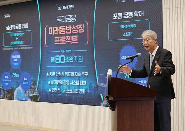 임종룡 우리금융그룹 회장. [사진=연합뉴스]