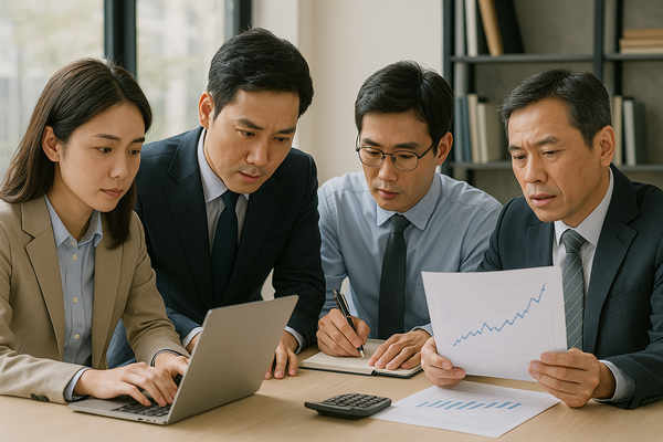 퇴직연금 상품 수익률 제고 관련 가상의 이미지. [사진=DALL·E]