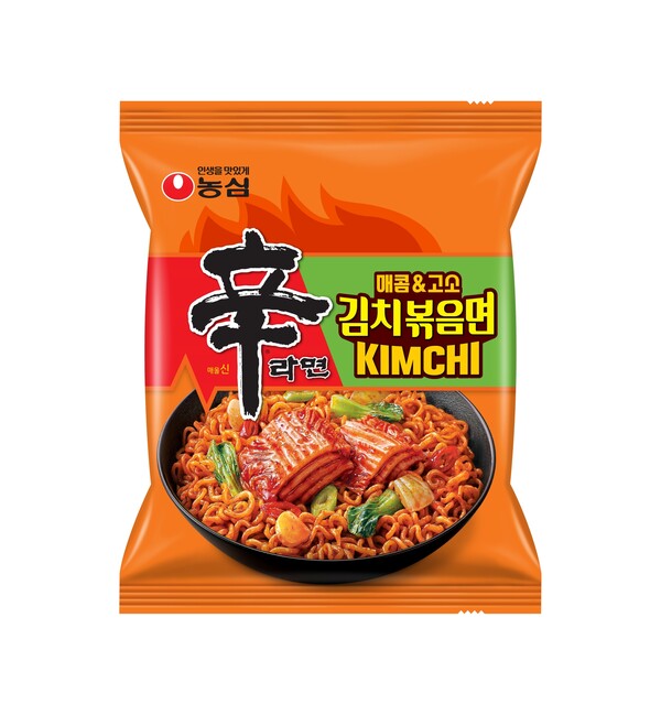 농심 ‘신라면 김치볶음면’. [사진=농심]