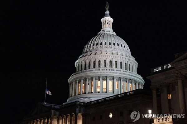 미국 워싱턴DC의 의사당 건물 모습 [사진=연합뉴스]