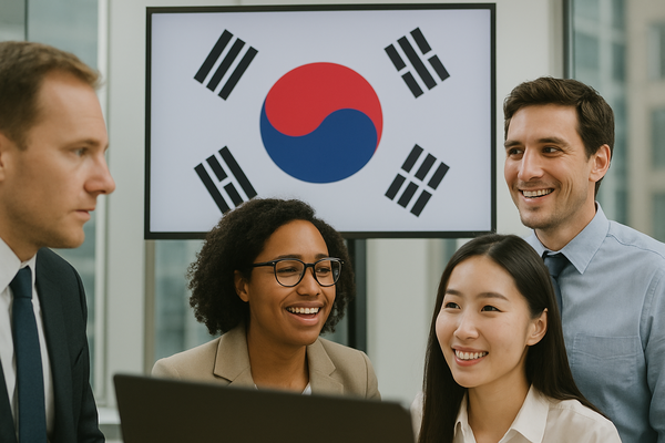 금융감독원이 14일 발표한 ‘2025년 10월 외국인 증권투자 동향’에 따르면 외국인은 지난달 상장주식 4조2050억원을 순매수한 것으로 집계됐다. 외국인 투자자들이 한국증시에 투자하는 가상의 이미지. [사진=DALL·E]