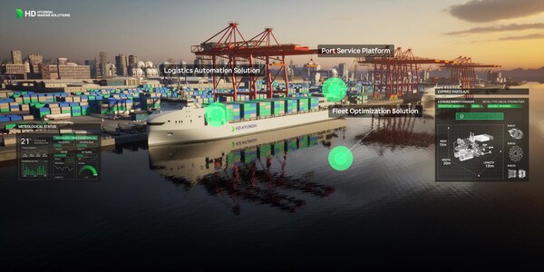 HD현대의 AI 기반 운항 솔루션 '오션와이즈'. [사진=HD현대]