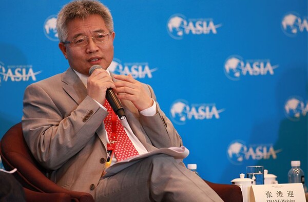 장웨이잉 교수는 시장경제를 신봉하는 중국의 대표적 경제학자다. 베이징대학에서 수많은 제자들을 길러낸 것으로도 유명하다.[사진제공=신징바오(新京報)]