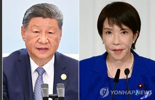 시진핑 중국 국가주석(왼쪽)과 다카이치 사나에 일본 총리 [사진=신화·EPA/연합뉴스]