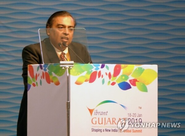 무케시 암바니 인도 릴라이언스그룹 회장 [사진=연합뉴스]