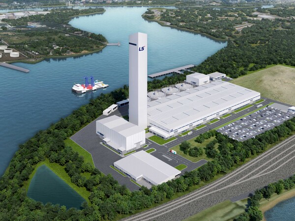 LS전선의 미국 자회사, LS그린링크의 미국 버지니아주 해저케이블 공장 조감도. [사진=LS전선]