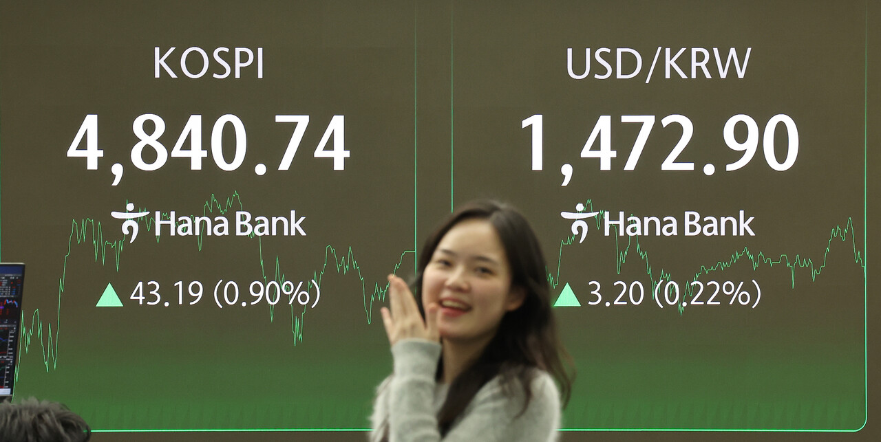 오르고 또 오른다” 코스피, 사상 최초 4800선 돌파…전체 시가총액 4000조원 넘겨 < 금융/증권 < 경제/산업 < 기사본문 -  뉴스퀘스트